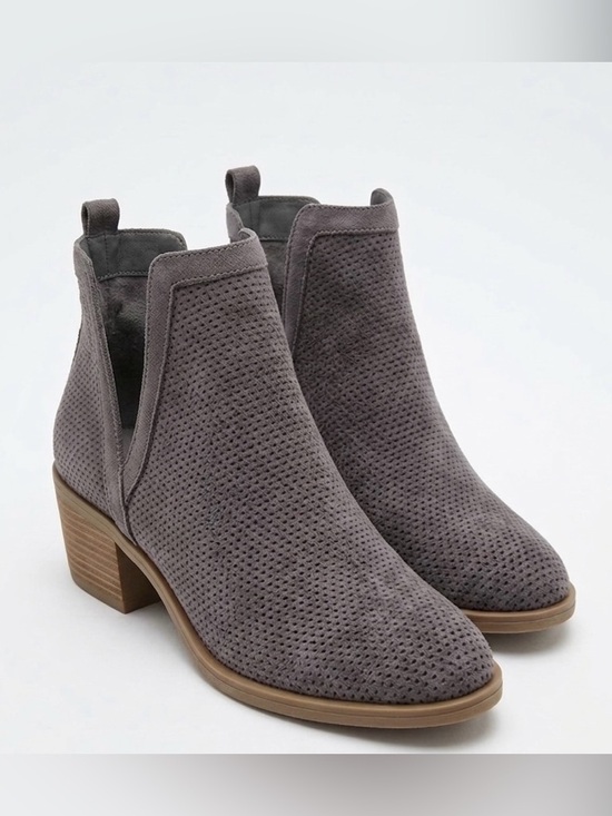 Reneeze Shoes - Stylish Gray Ankle Boots